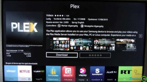 plex app samsung tv not working