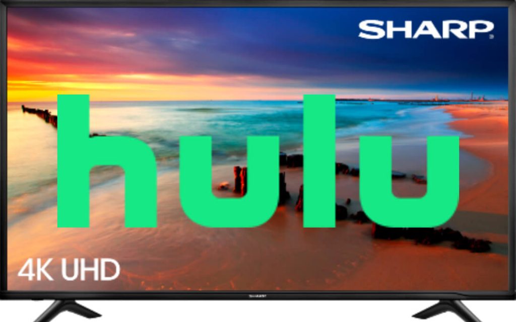 Hulu on Sharp TV