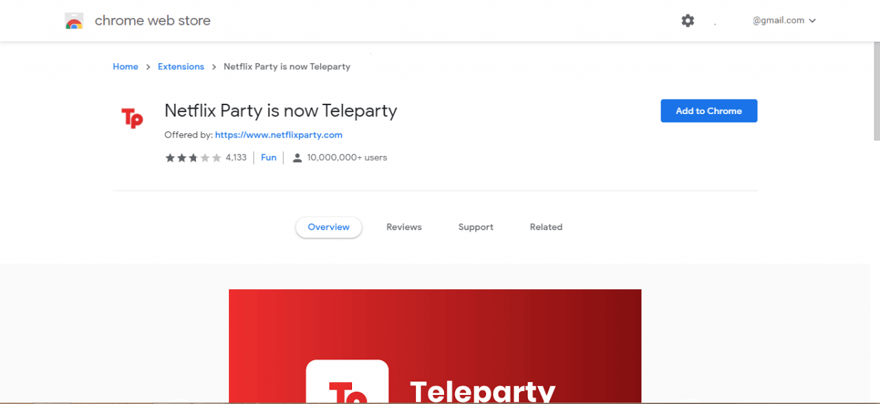 teleparty now tv