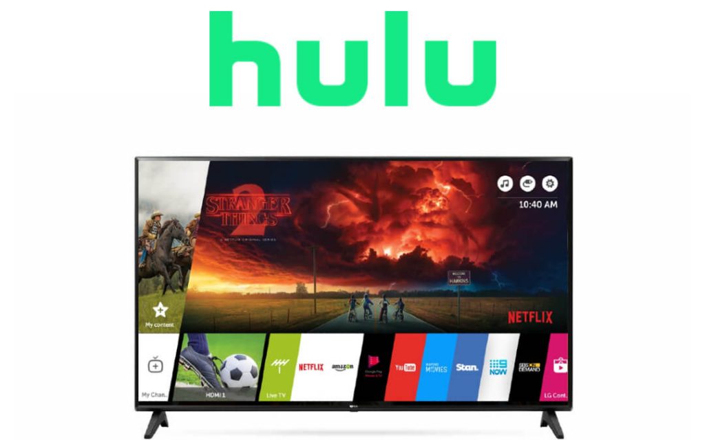 Hulu on LG TV