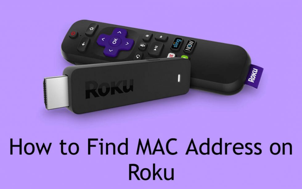 how to find my roku mac address