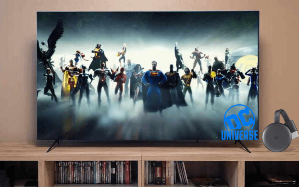 chromecast DC Universe